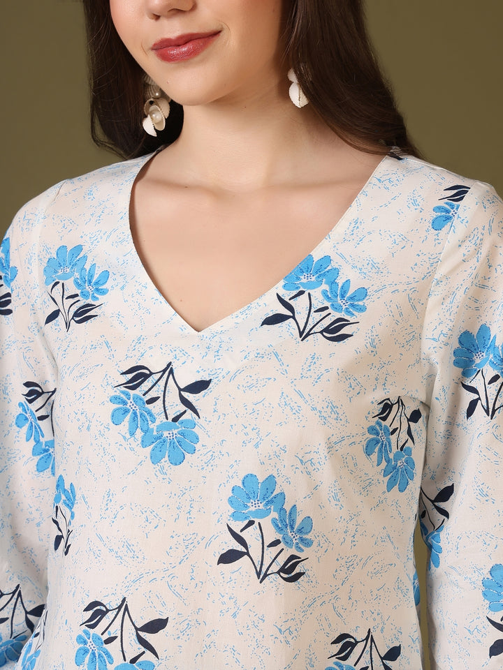 Cotton Printed Top