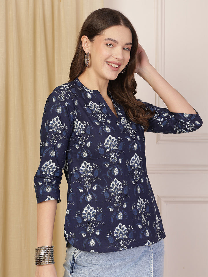 Cotton Printed Top