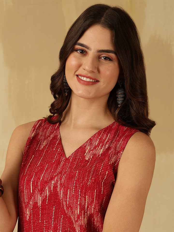 Viscose Rayon Printed Top
