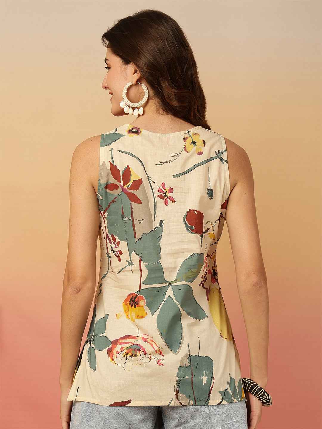 Cotton Printed Top