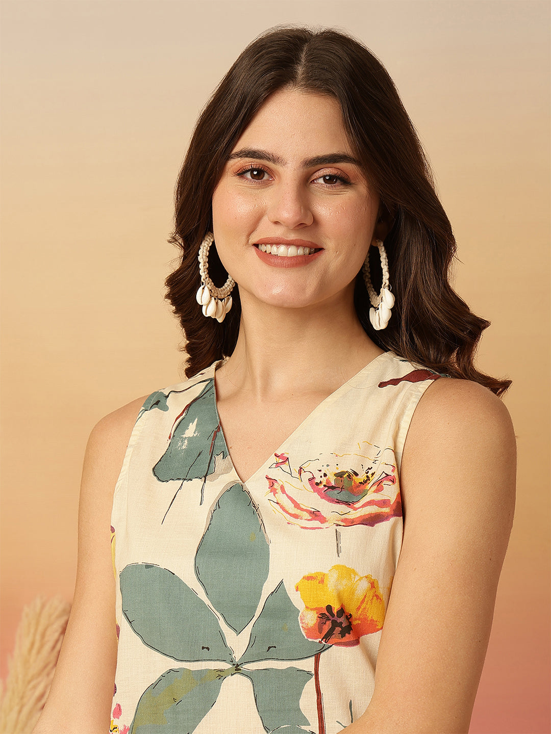 Cotton Printed Top
