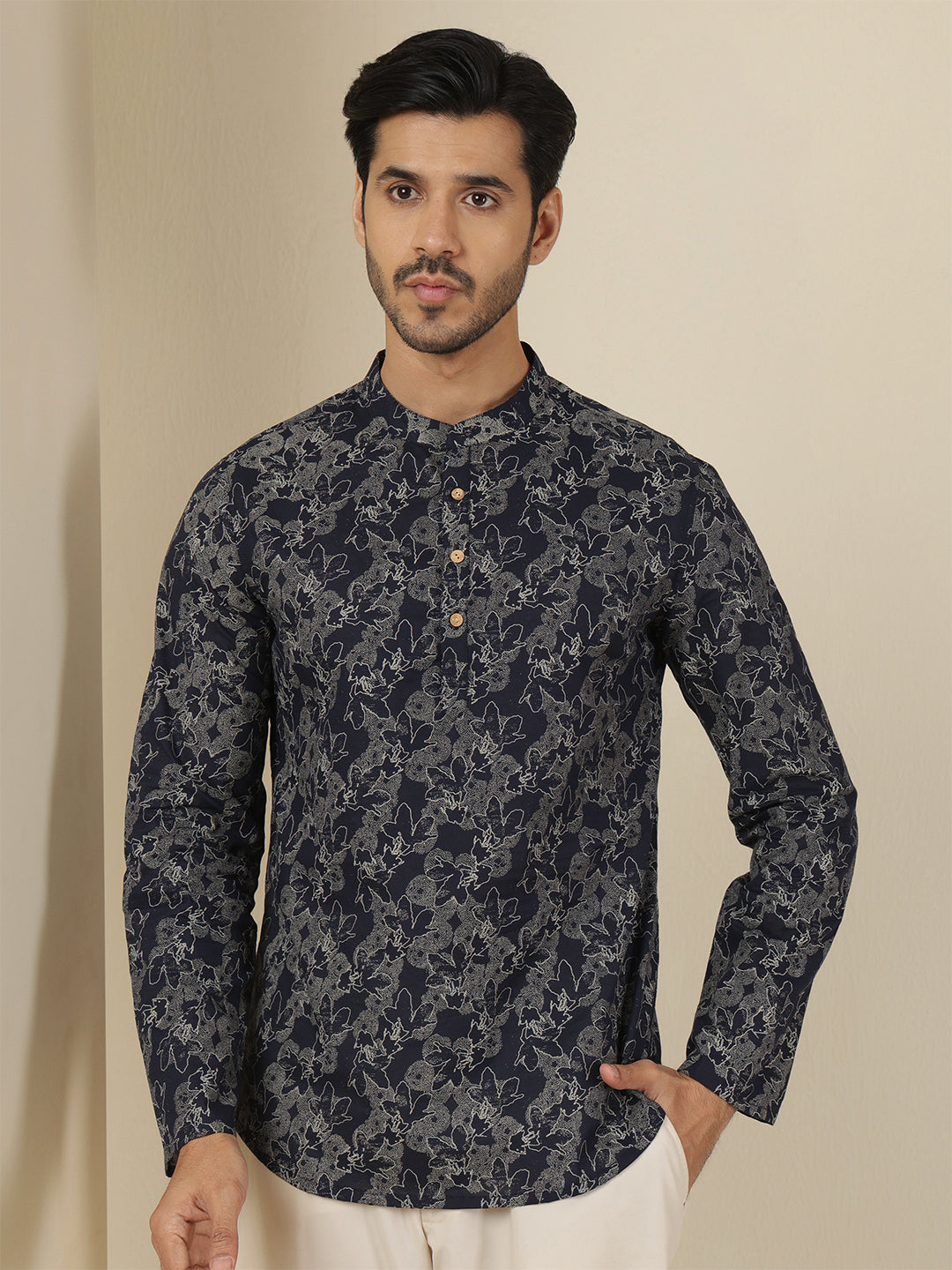Straight Printed Cotton Kurtas