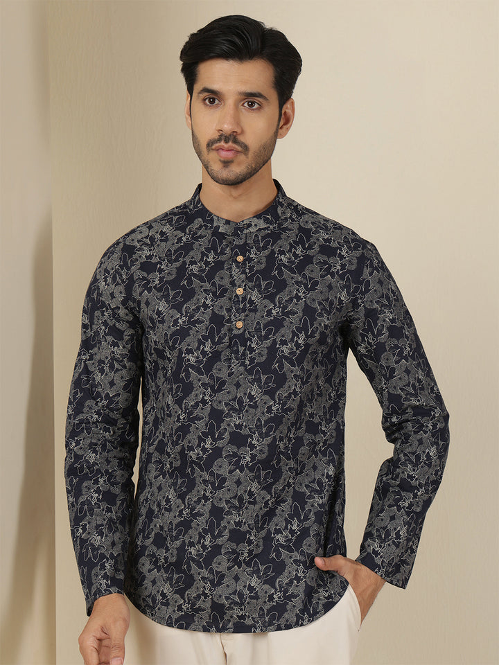Straight Printed Cotton Kurtas