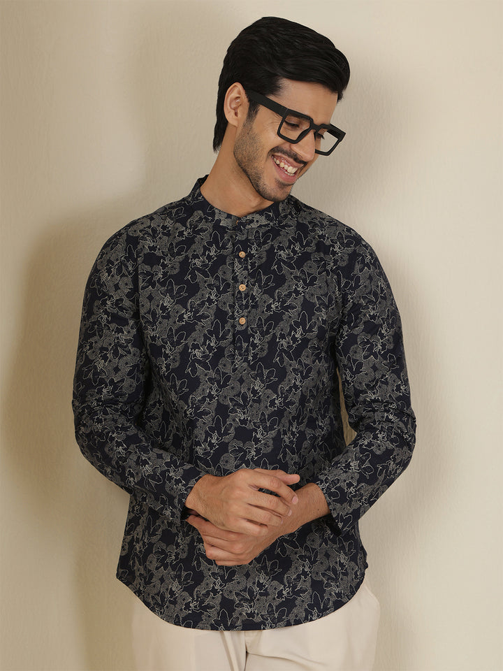 Straight Printed Cotton Kurtas