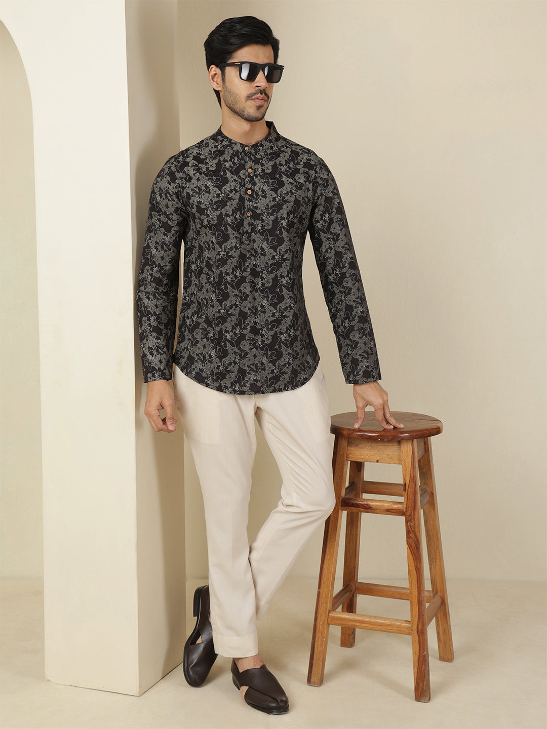 Straight Printed Cotton Kurtas
