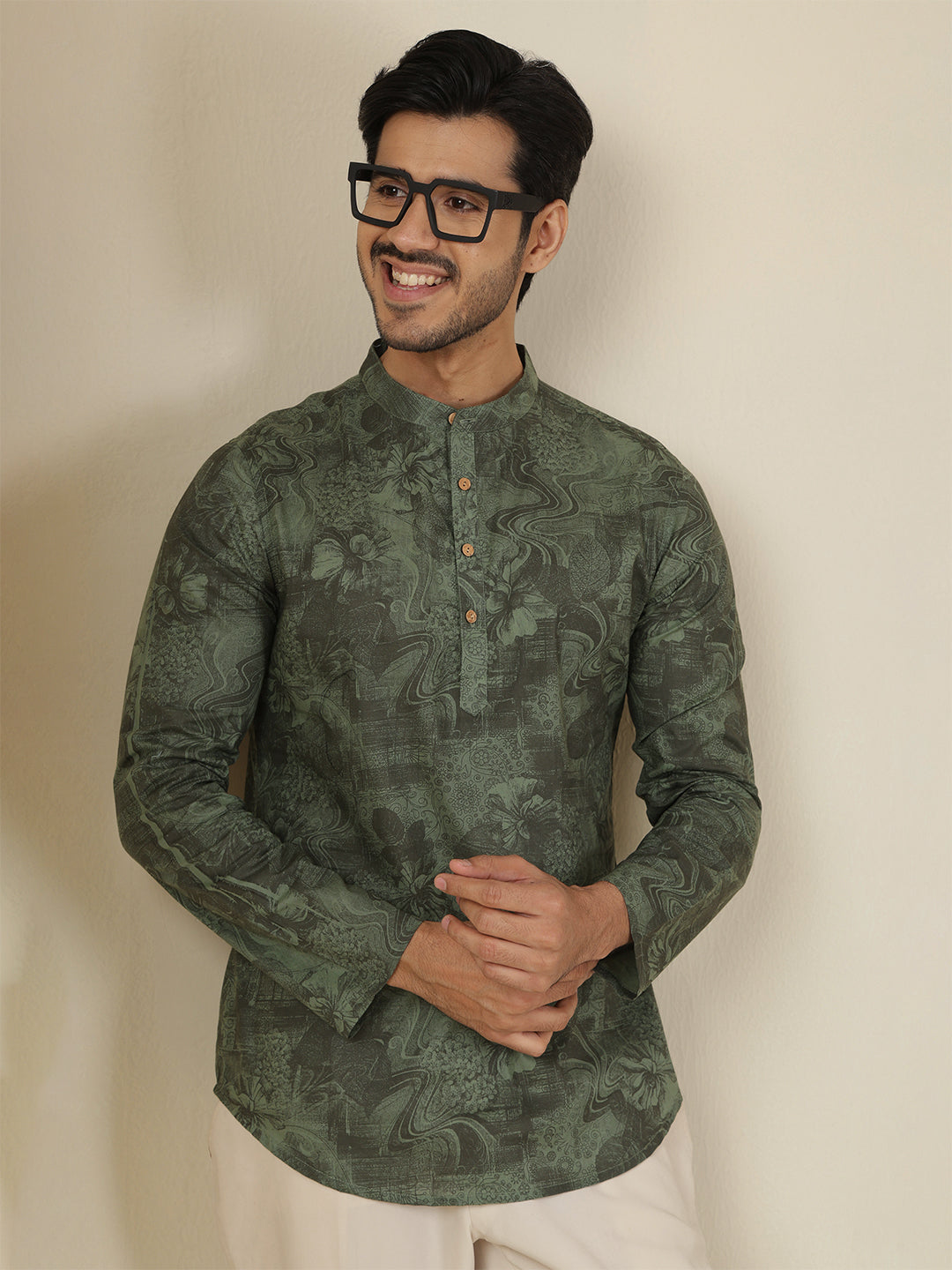 Straight Printed Cotton Kurtas