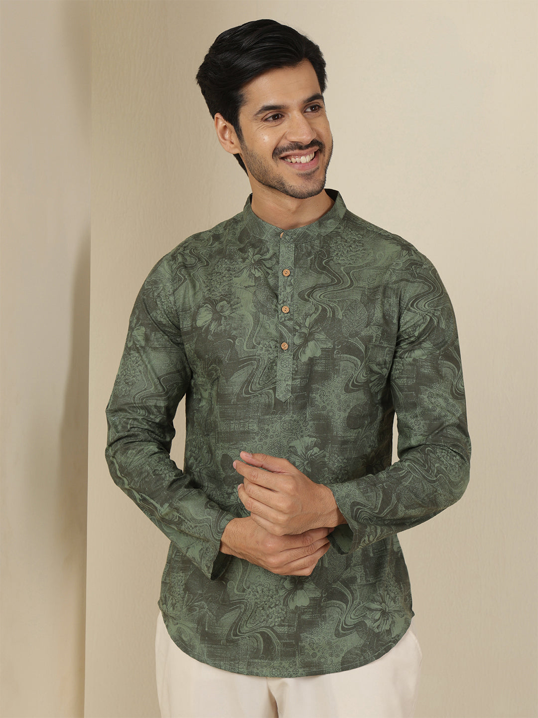 Straight Printed Cotton Kurtas