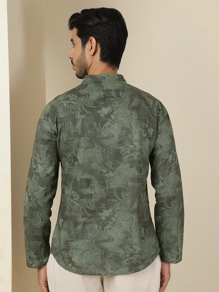 Straight Printed Cotton Kurtas