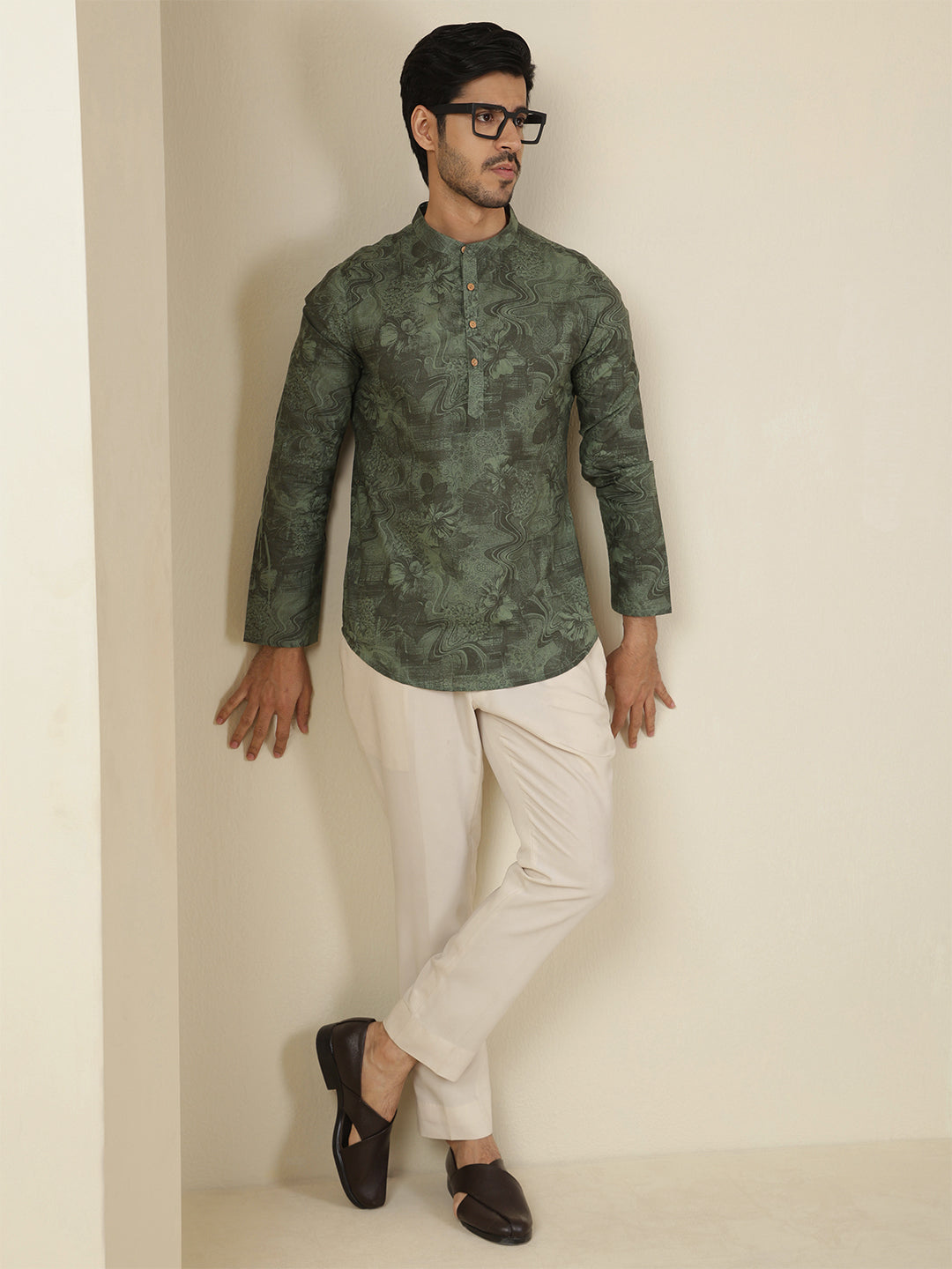 Straight Printed Cotton Kurtas