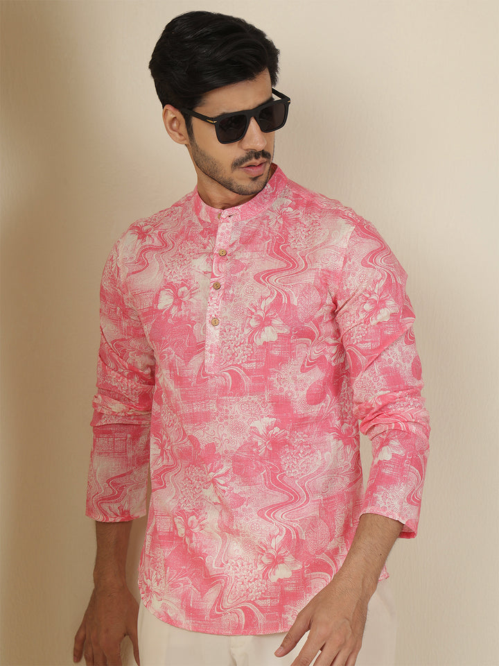 Straight Printed Cotton Kurtas
