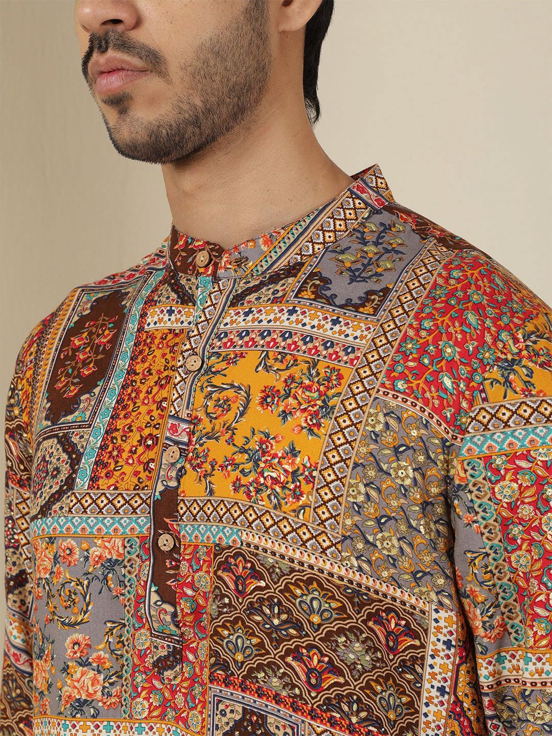 Straight Printed Viscose Rayon Kurtas