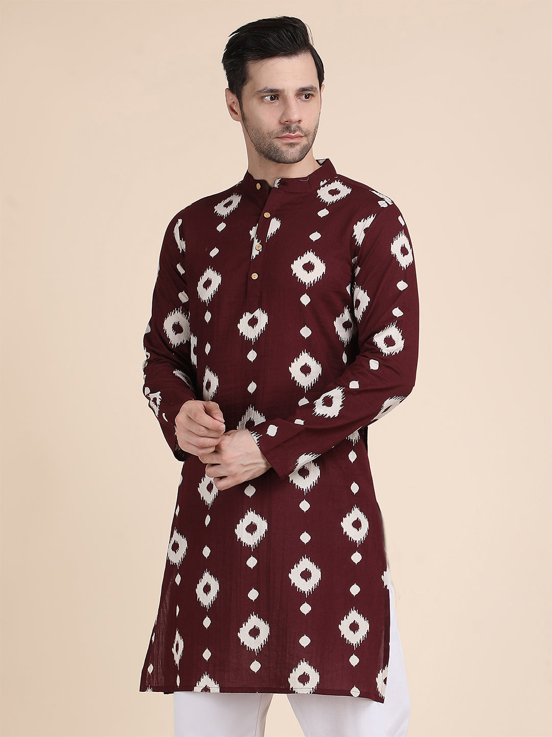 Straight Printed Cotton Kurtas