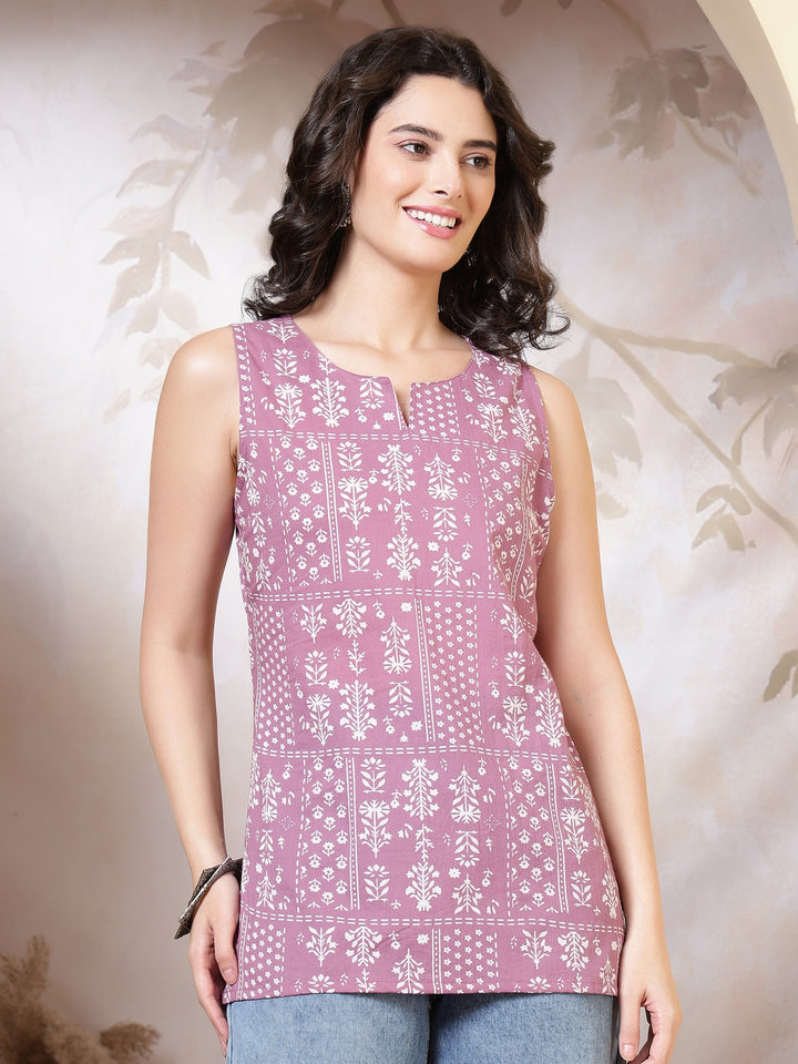 Cotton Printed Top