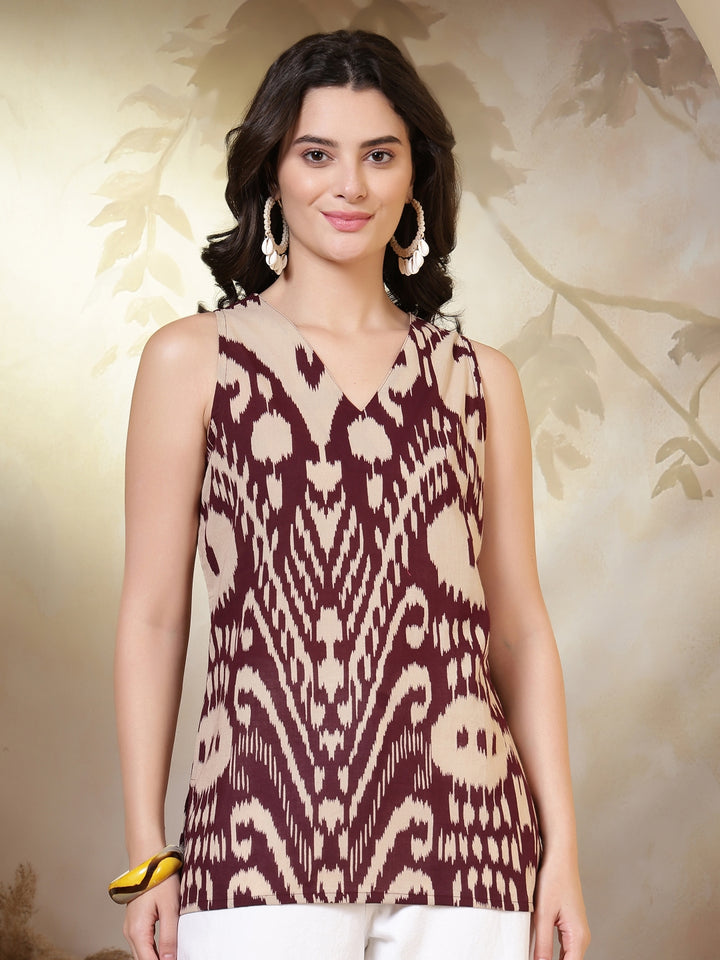 Cotton Printed Top