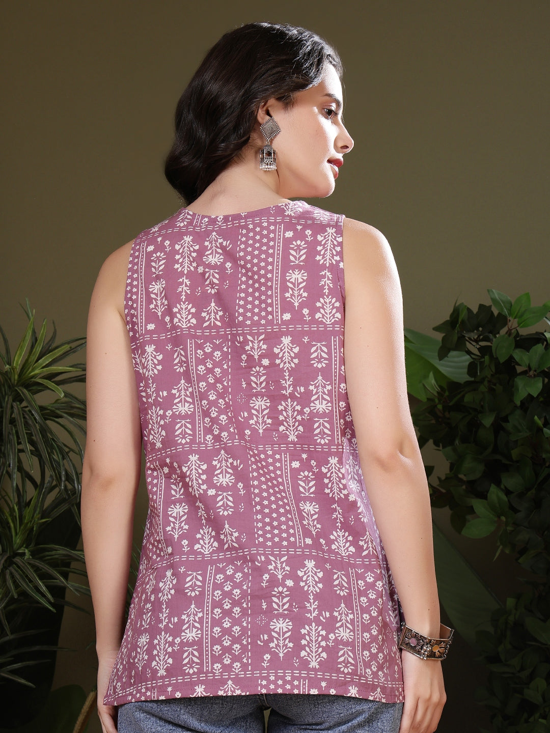 Cotton Printed Top