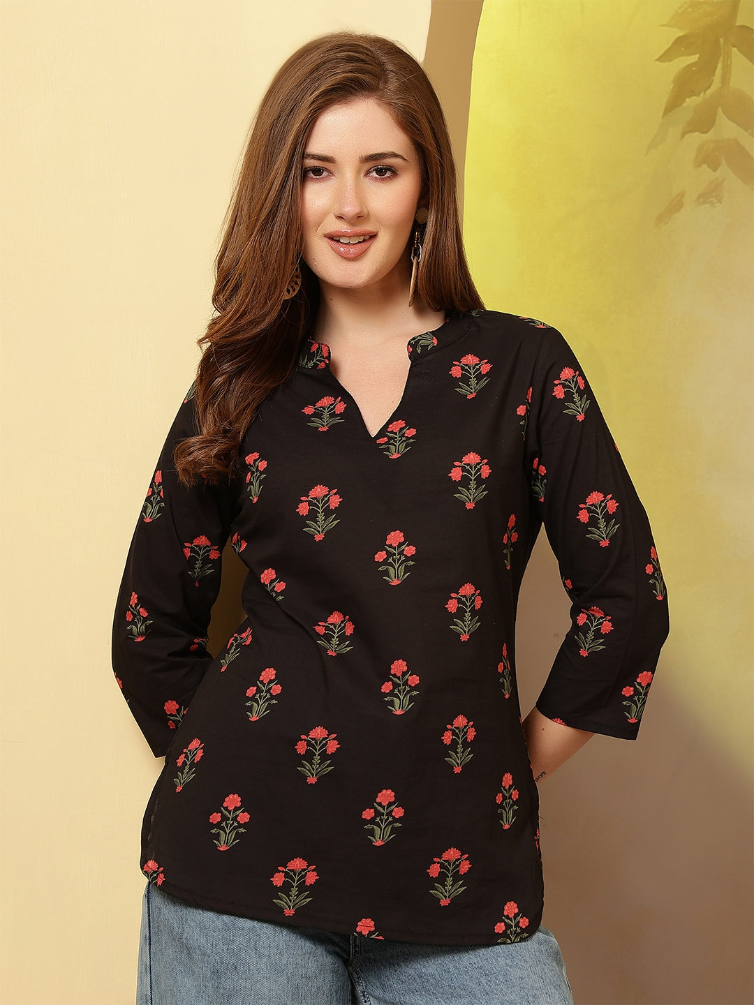 Cotton Printed Top
