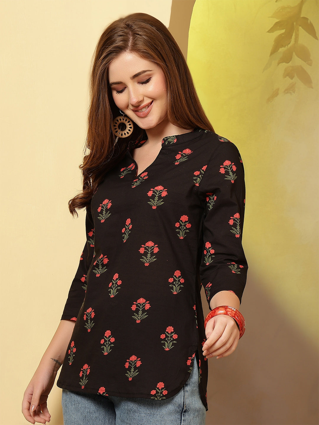 Cotton Printed Top