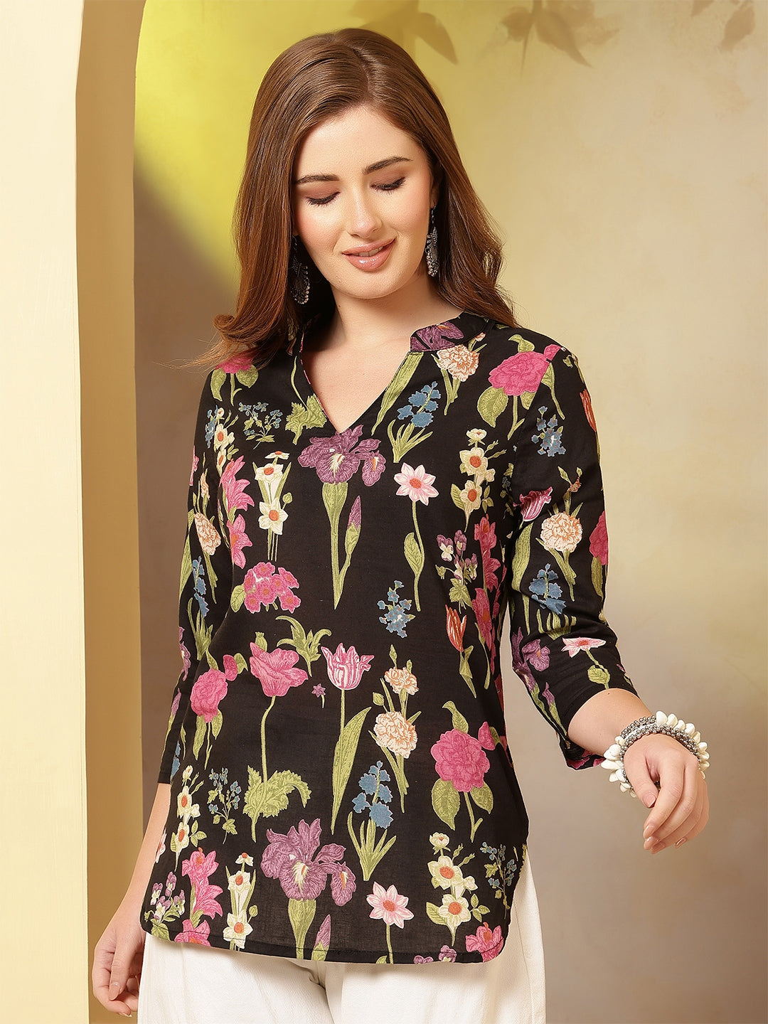 Cotton Printed Top