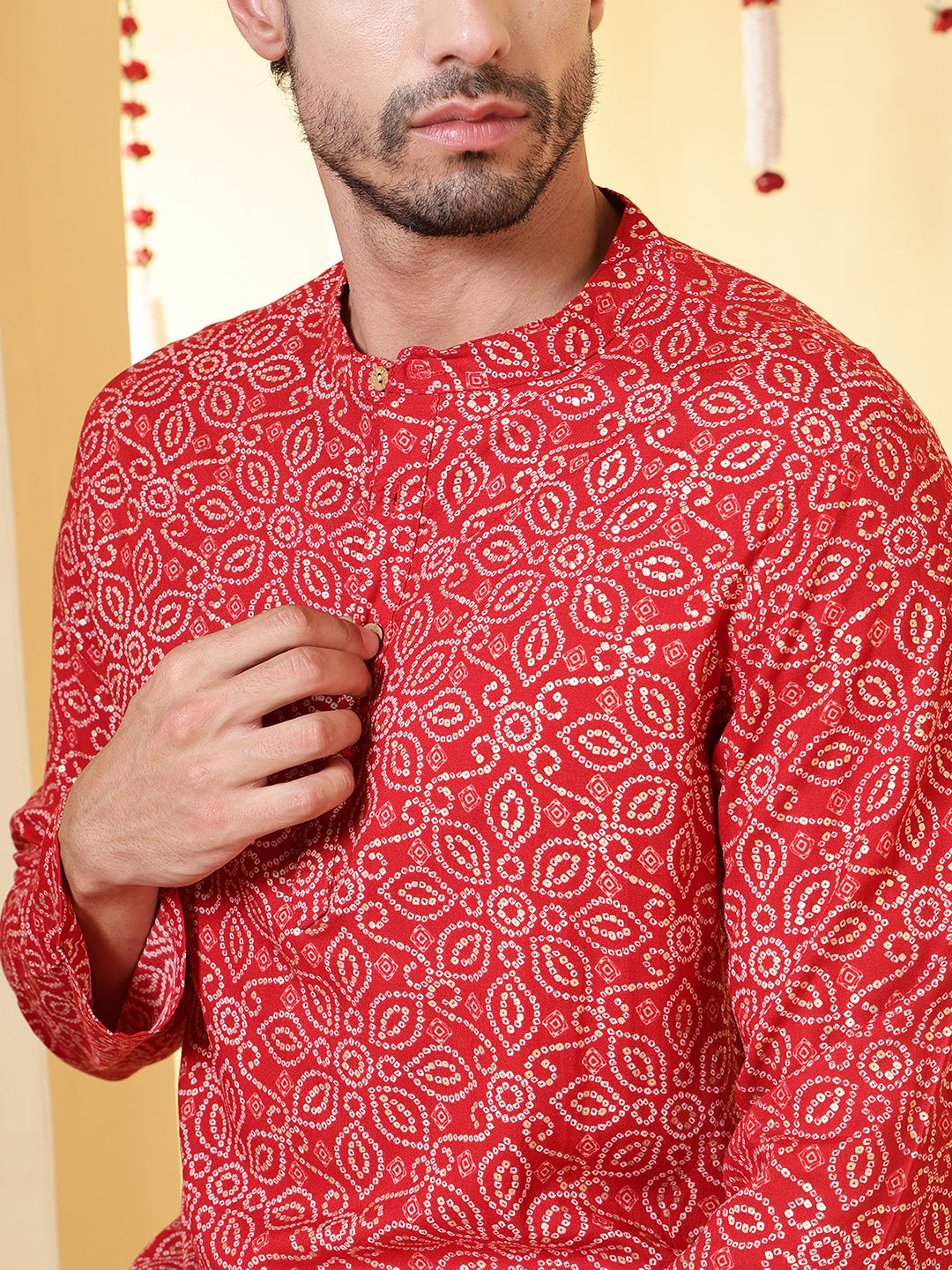 Straight Printed Viscose Rayon Kurtas