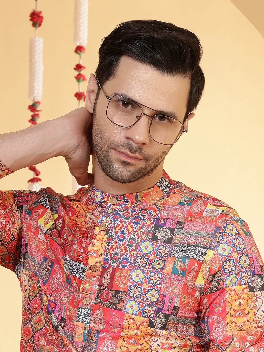 Straight Printed Viscose Rayon Kurtas