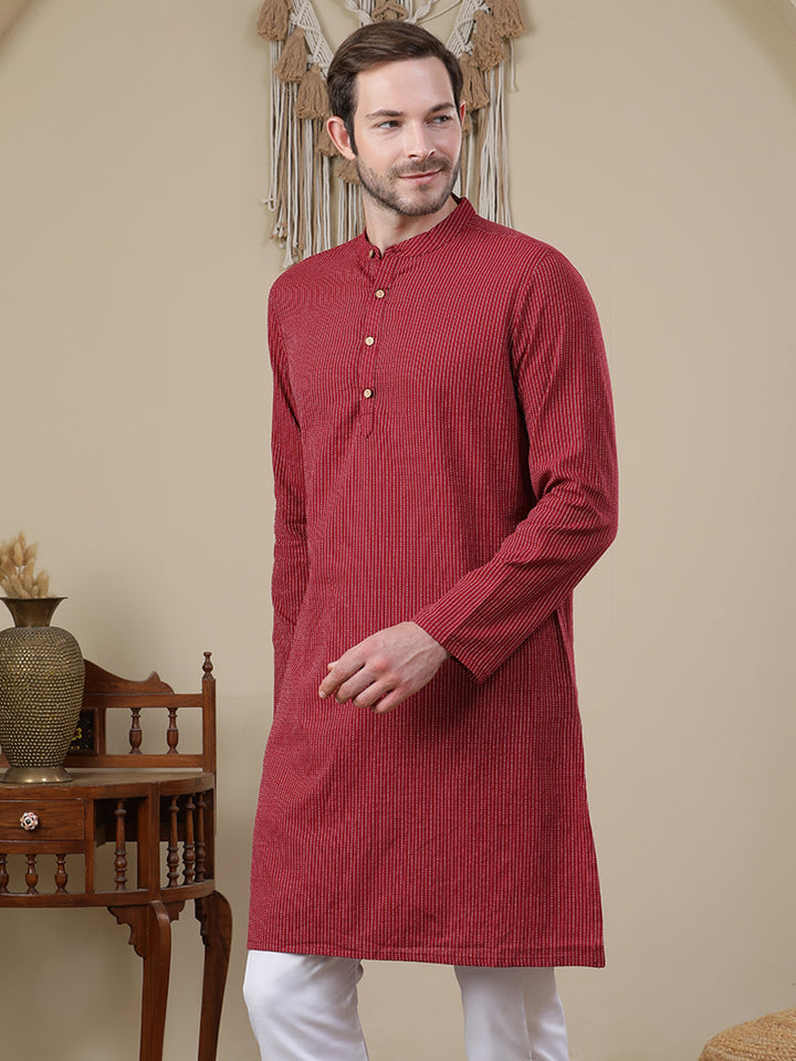 Straight Printed Cotton Kurtas