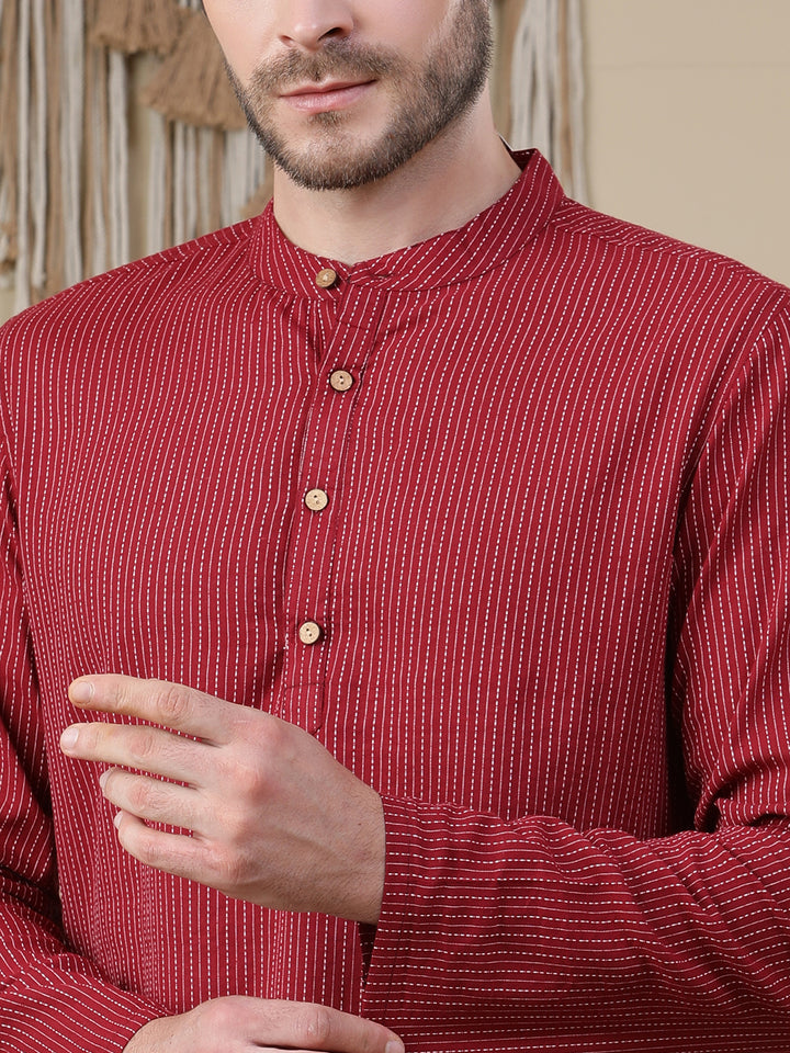 Straight Printed Cotton Kurtas