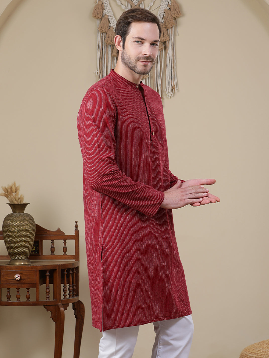 Straight Printed Cotton Kurtas