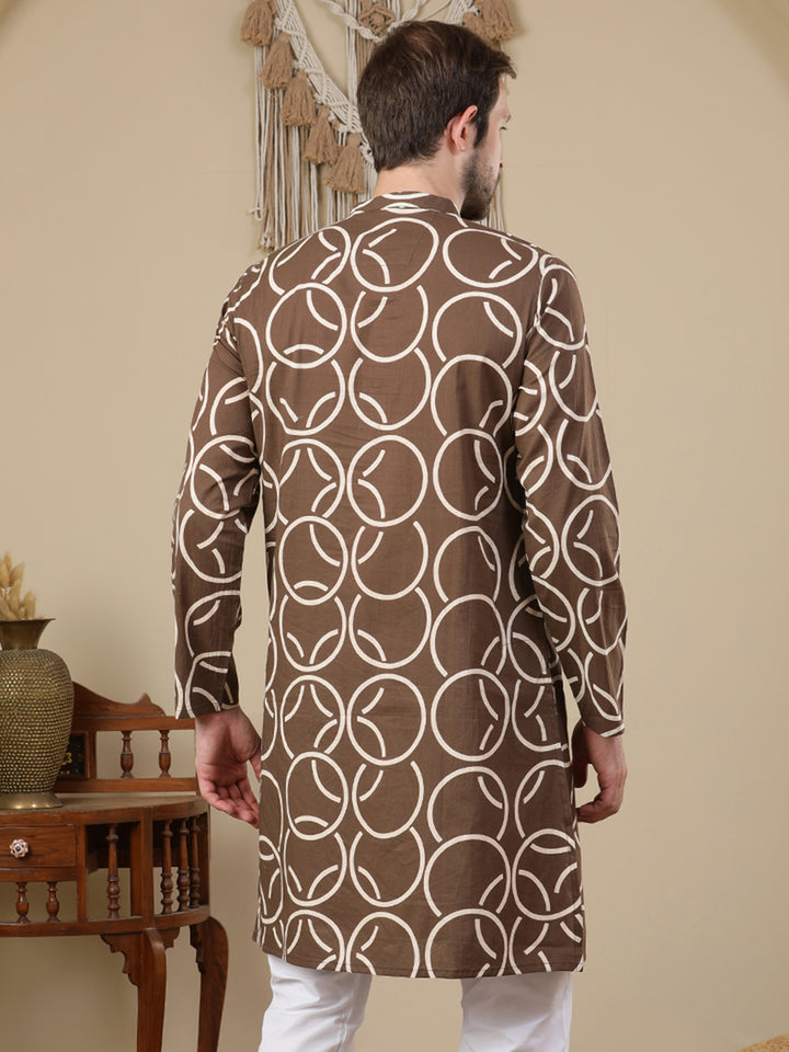 Straight Printed Cotton Kurtas