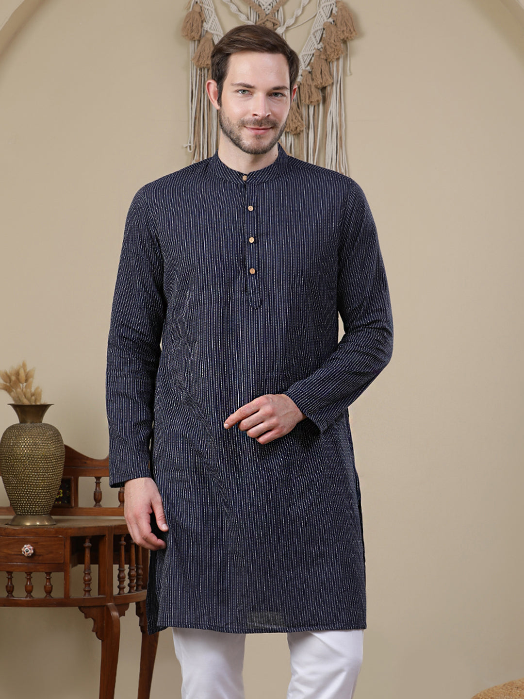 Straight Printed Cotton Kurtas