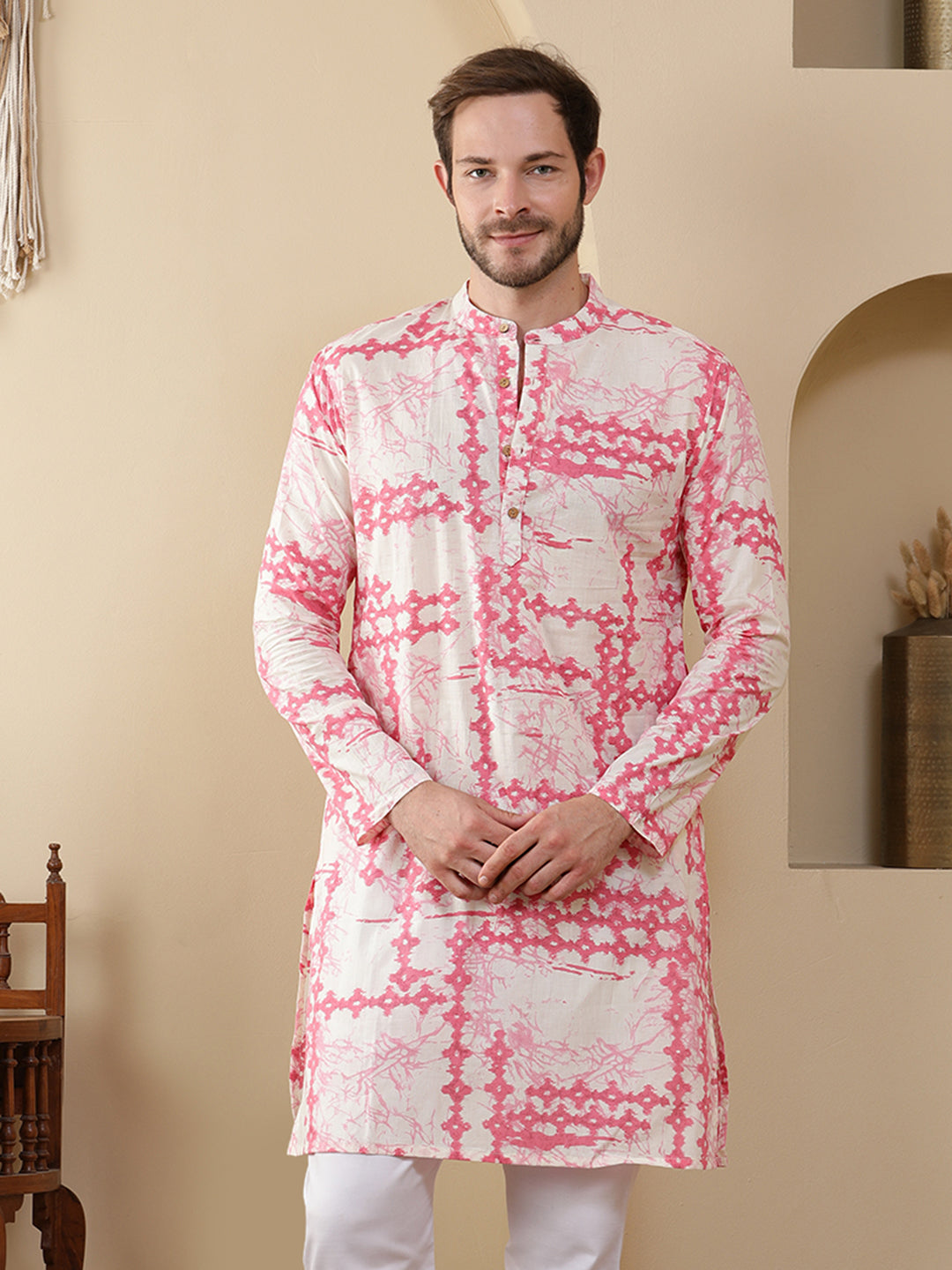 Straight Printed Cotton Kurtas