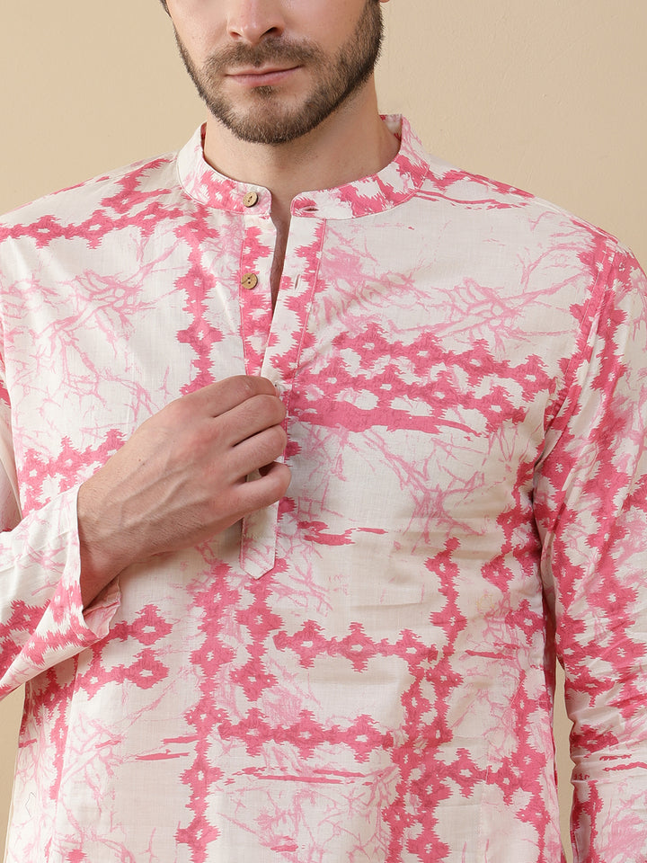 Straight Printed Cotton Kurtas