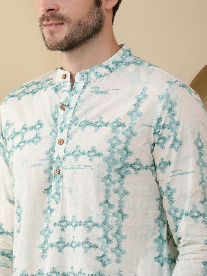 Straight Printed Cotton Kurtas