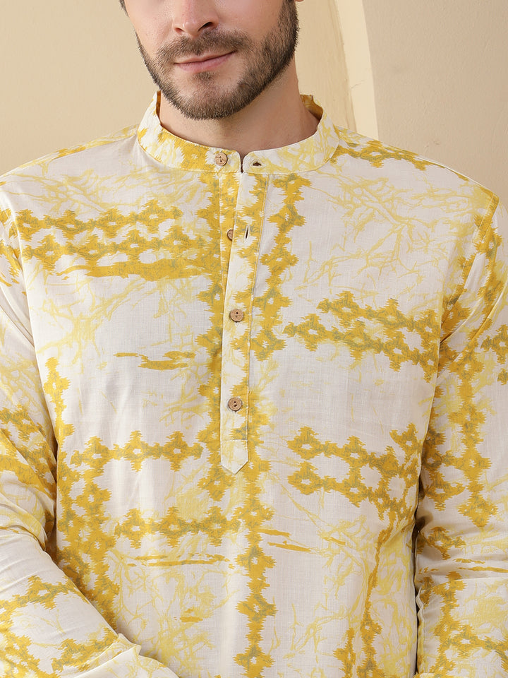 Straight Printed Cotton Kurtas