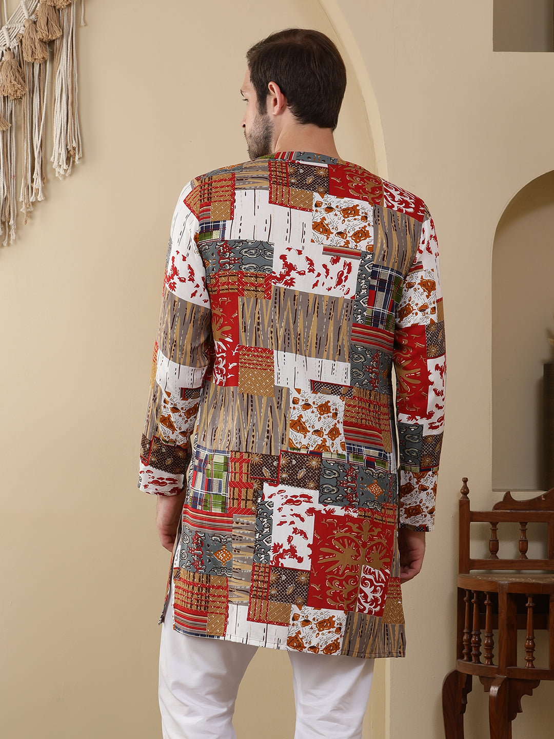 Straight Printed Viscose Rayon Kurtas