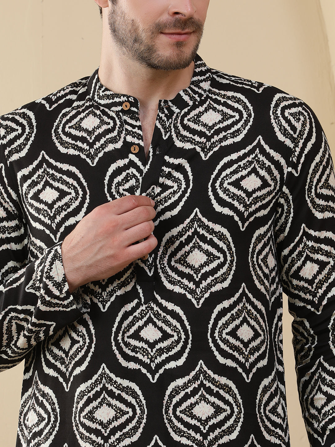 Straight Printed Viscose Rayon Kurtas