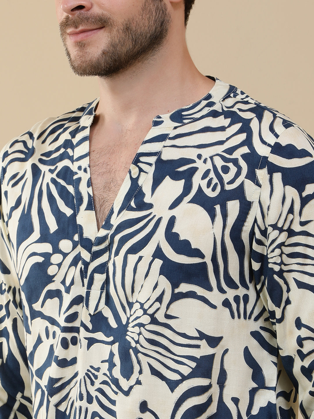 Straight Printed Viscose Rayon Kurtas
