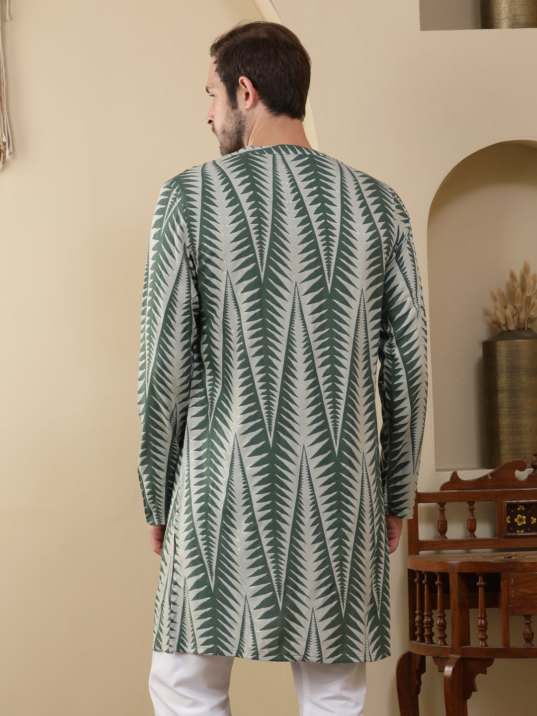 Straight Printed Viscose Rayon Kurtas