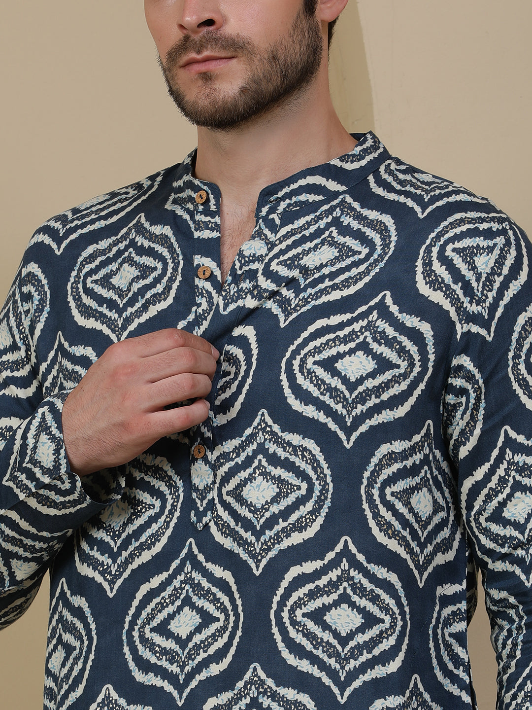 Straight Printed Viscose Rayon Kurtas