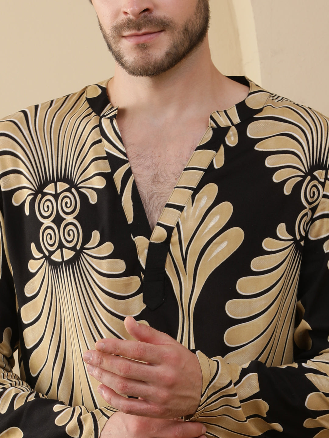 Straight Printed Viscose Rayon Kurtas