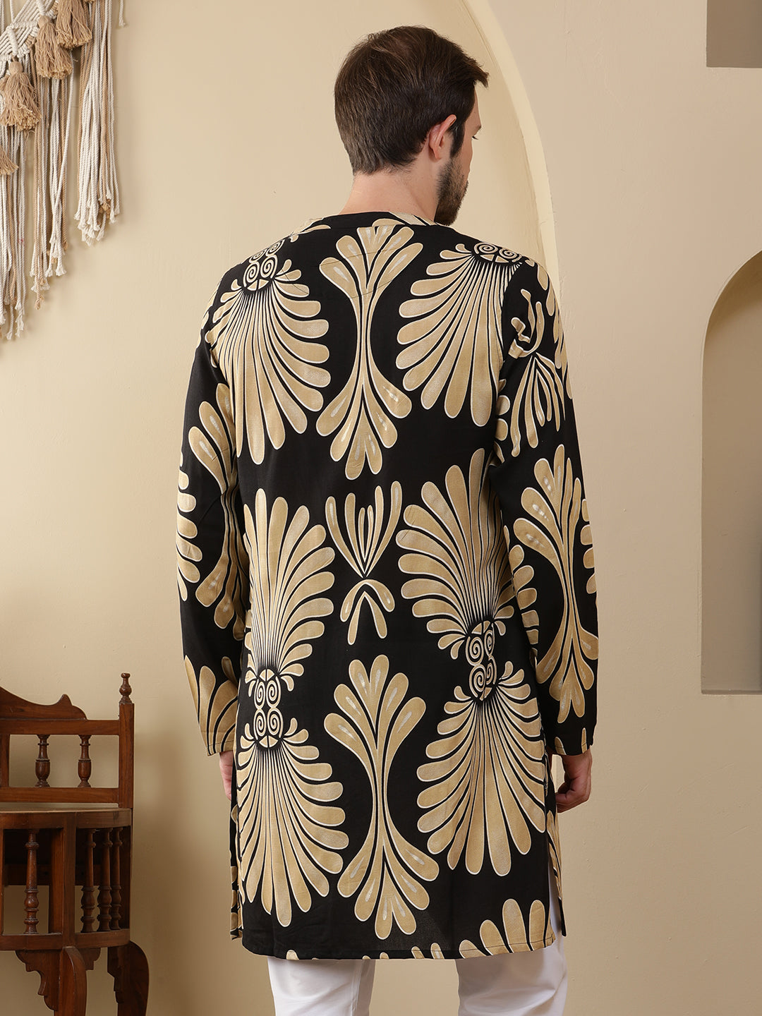 Straight Printed Viscose Rayon Kurtas