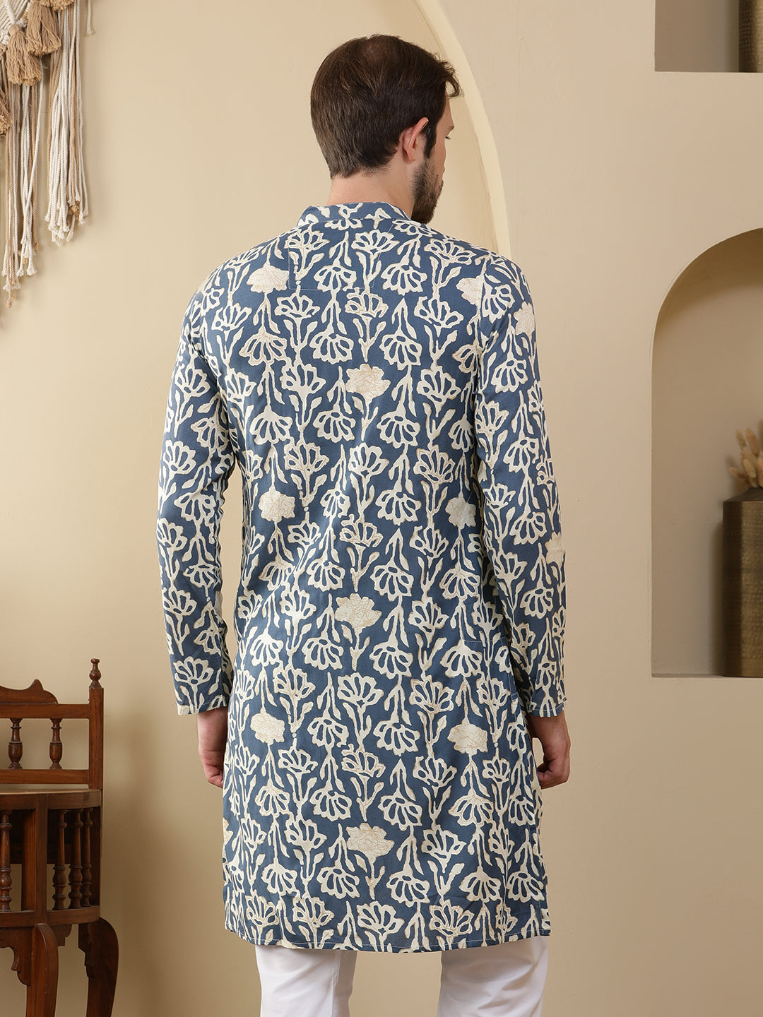 Straight Printed Viscose Rayon Kurtas