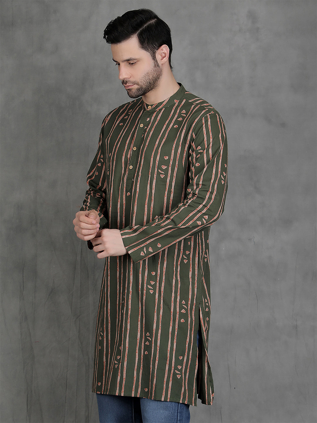 Straight Printed Cotton Kurtas
