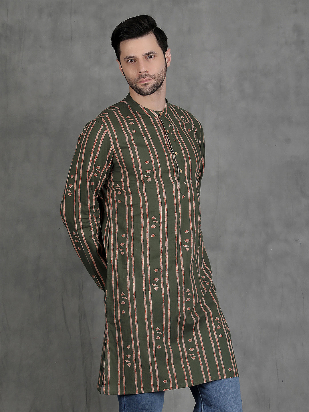 Straight Printed Cotton Kurtas