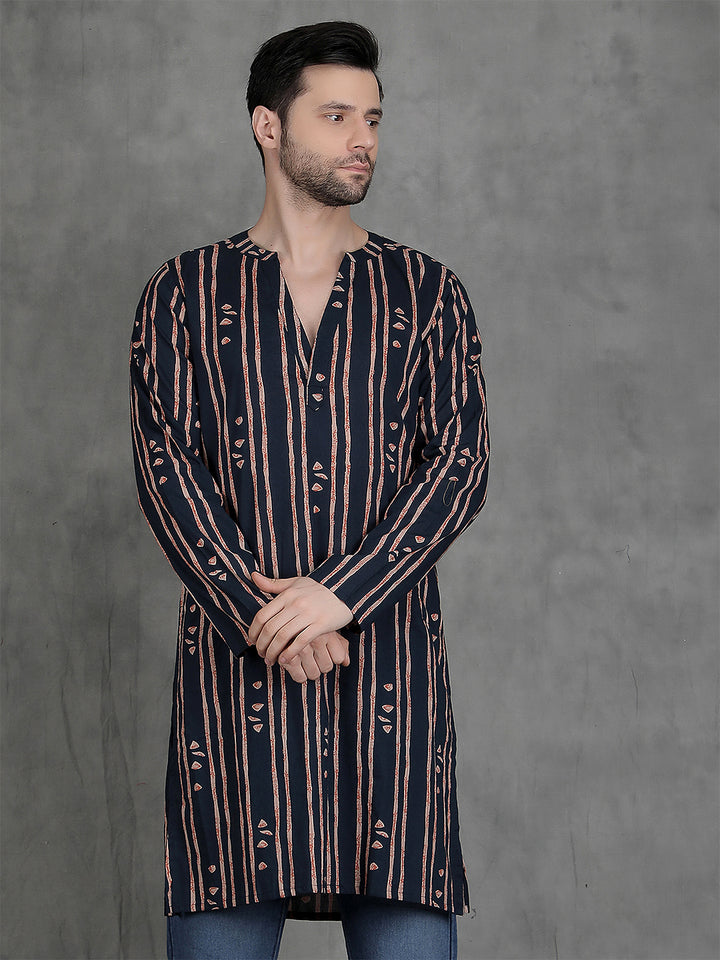 Straight Printed Cotton Kurtas
