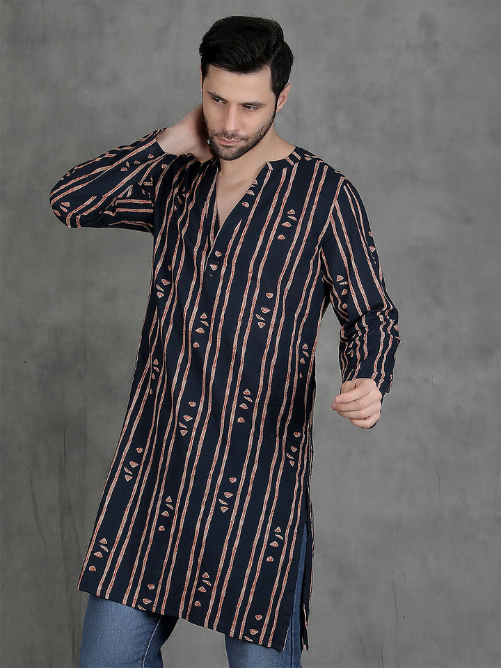 Straight Printed Cotton Kurtas