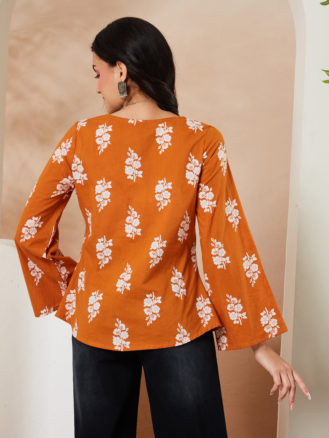 Cotton Printed Top