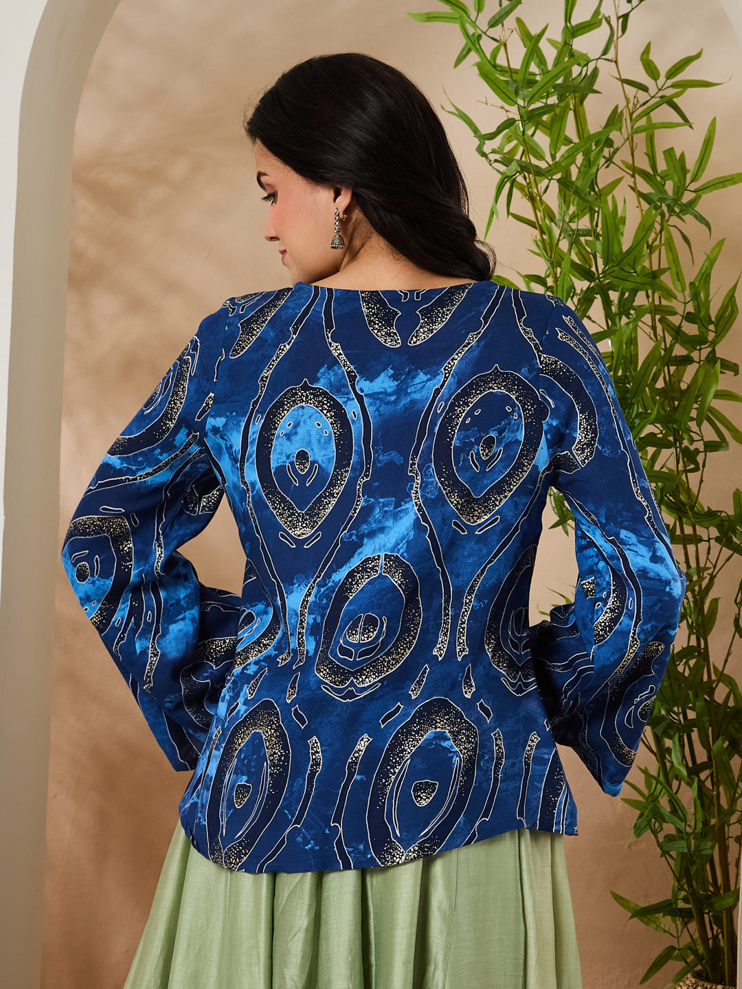 Viscose Rayon Printed Top