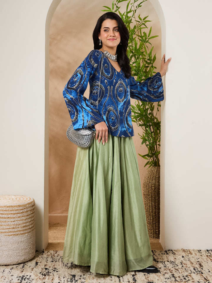 Viscose Rayon Printed Top