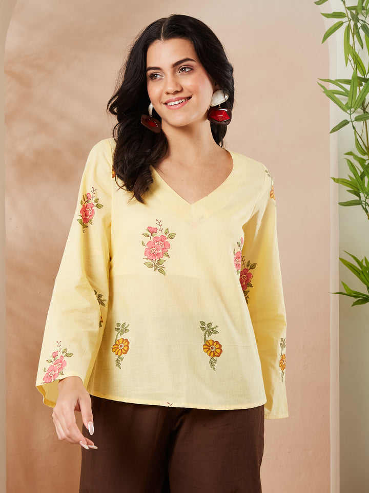 Cotton Printed Top