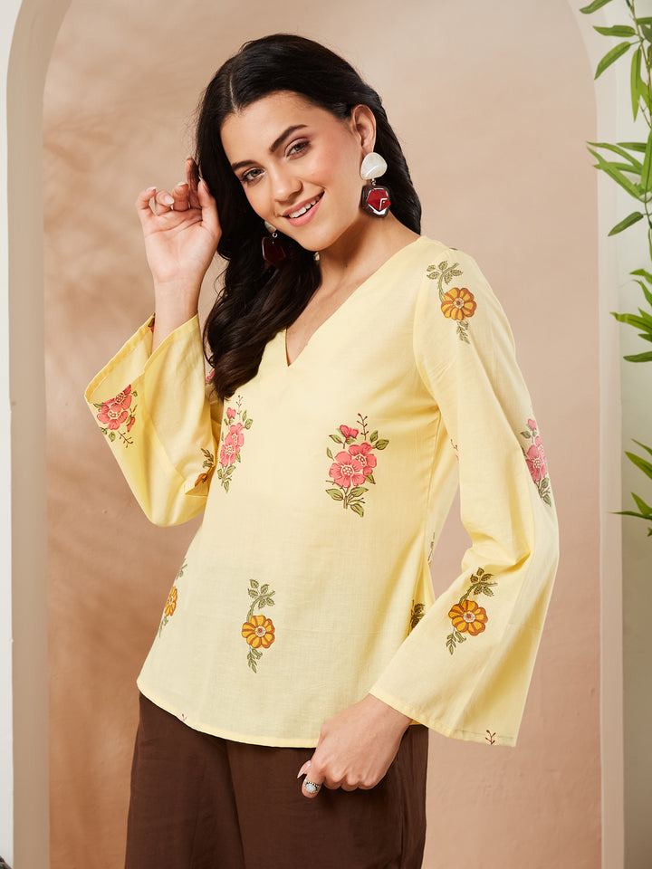 Cotton Printed Top